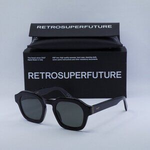 Final Price! RetroSuperFuture SALUTO BLACK 9FP Sunglasses
